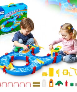 VEVOR Toddler Water Play Table with 39 Accessories – Outdoor Sensory Activity Set for Kids 3+ Years