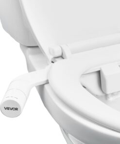 VEVOR Non-Electric Toilet Bidet Attachment with Dual Nozzles & Adjustable Water Pressure