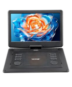 VEVOR 15.6" Portable DVD Player with HD Swivel Screen