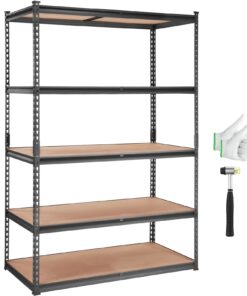 VEVOR 5-Tier Metal Storage Rack