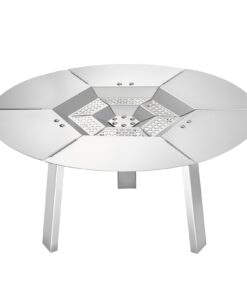 VEVOR 508 mm Stainless Steel Heat Deflector for Solo Stove Yukon – Increases Warmth