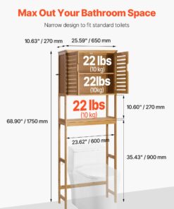 Multi-Tier Design for Bathroom Organization