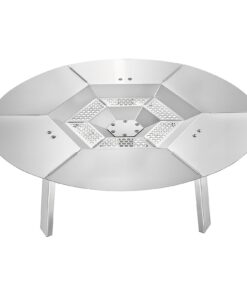 Stainless Steel Heat Deflector for Solo Stove Yukon – 635 mm