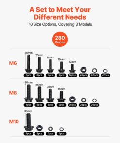 Nut & Washer Assortment Kit – M6