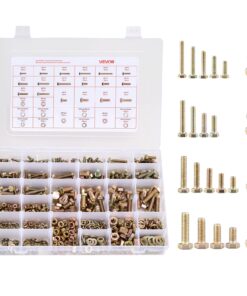 VEVOR 906-Piece Metric Bolt