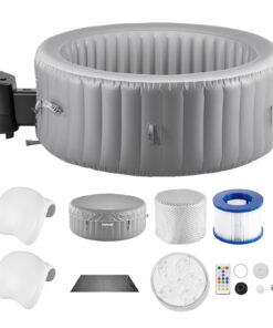 VEVOR Inflatable Hot Tub for 6-8 People