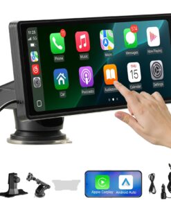 VEVOR 10" Touchscreen Car Stereo with Wireless Apple CarPlay & Android Auto