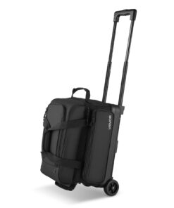 VEVOR Double Roller Bowling Bag with Wheels – Holds 2 Balls