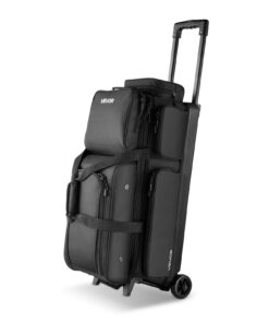 VEVOR 3-Ball Bowling Bag with Wheels – Holds 3 Balls