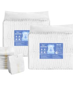 VEVOR 96-Pack Disposable Female Dog Diapers