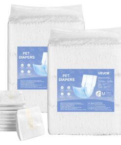 VEVOR Disposable Male Dog Diapers M Size