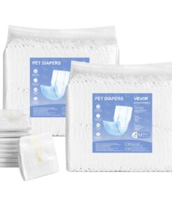 VEVOR Disposable Male Dog Diapers M Size