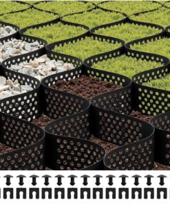 VEVOR 4-Inch HDPE Geocell Ground Grid 5200x2700mm for Gravel