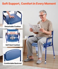 Adjustable Raised Toilet Seat