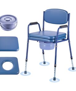 VEVOR 3-in-1 Bedside Commode Chair