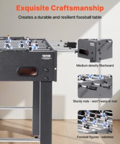 Anti-Slip Handles & Adjustable Legs for Home or Office Entertainment