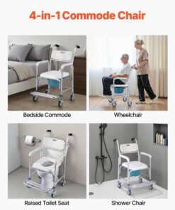 Raised Toilet Seat & Shower Chair