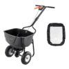 VEVOR Walk Behind Broadcast Spreader 27kg Capacity