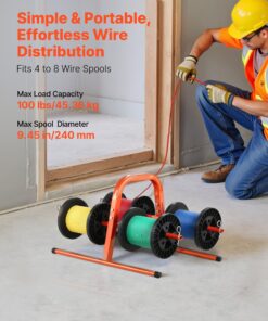 Portable Metal Dispenser for Electrical & Industrial Cable Work