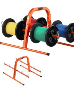 VEVOR Wire Spool Caddy – Holds 8 Spools up to 24 cm