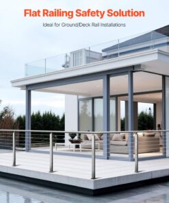 36'' Pre-Drilled Horizontal Deck Handrail Support