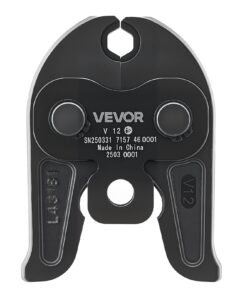 VEVOR V12 12mm Pressing Jaw for V-Type Stainless Steel Pipes