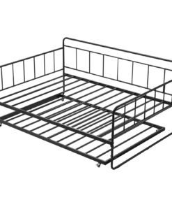 VEVOR Metal Full Size Daybed with Trundle