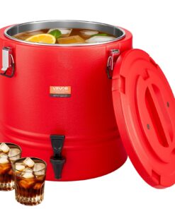 VEVOR 30L Insulated Beverage Dispenser – Hot & Cold Drink Cooler Jug