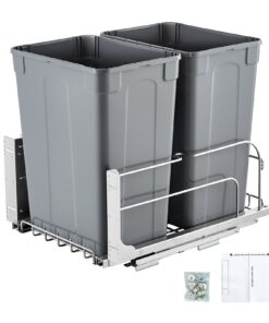 VEVOR Dual 33L Pull-Out Kitchen Trash Bins