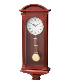 VEVOR 678 mm Vintage Grandfather Wall Clock with Silent Quartz Movement