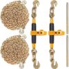 Ratchet Chain Load Binder Set with 8 mm G80 Chains