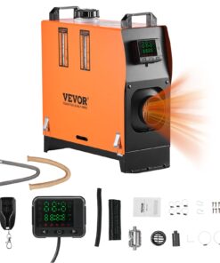 VEVOR 8kW 12–24V Diesel Air Heater with Remote & LCD – Portable Parking Heater for Cars
