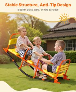 Металлическая качалка-качалка для детей от 3 лет