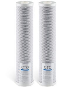 VEVOR 4.5x50.8 cm CTO Carbon Whole House Water Filter Cartridges