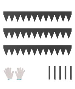 VEVOR Galvanized Steel Landscape Edging Set
