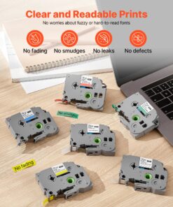 Waterproof Refills for Brother P-Touch (TZe-131