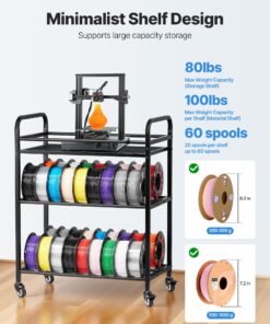 Вмещает до 60 шпулек