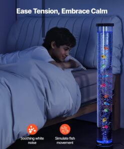 Підлогове освітлення для акваріума з медузами для заспокоєння та релаксації