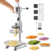 VEVOR Commercial French Fry Cutter Stainless Steel Vegetable Chopper w 3 Blades