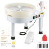VEVOR 35cm Pottery Wheel with Adjustable 60300 RPM