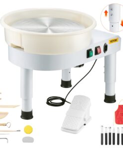 VEVOR 35cm Pottery Wheel with Adjustable 60–300 RPM
