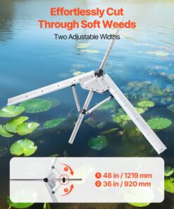 Aquatic Plant Tool with 9m Rope for Ponds