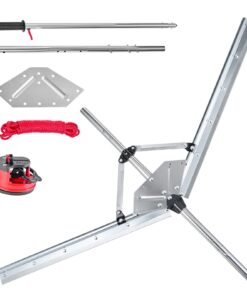 VEVOR Lake Weed Cutter with 122cm Max Width