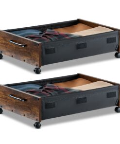 VEVOR Under Bed Storage with Wheels