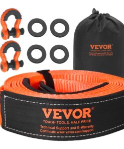 VEVOR Heavy-Duty Tow Strap Kit 16.3 Ton Break Strength
