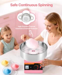 Pink Sugar Floss Maker for Home