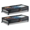 VEVOR 2 Pack Under Bed Storage with Wheels