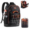 VEVOR Electrician Tool Backpack with 65 Pockets