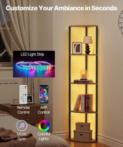 Narrow 90° Display Rack with Remote/App Control