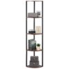 VEVOR 5 Tier LED Corner Shelf
